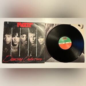Ratt Dancing Undercover LP 1986 Atlantic 81683-1 STERLING Original Press EX/VG+